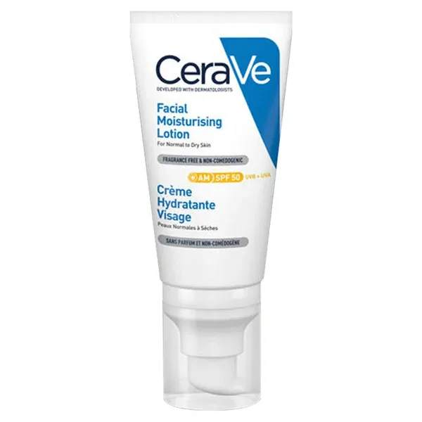 Protégez & Hydratez : Crème Visage CeraVe SPF 50