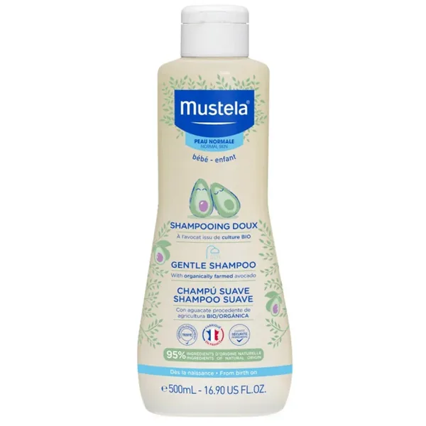 Mustela Gentle Tear-Free Baby Shampoo 500 ml