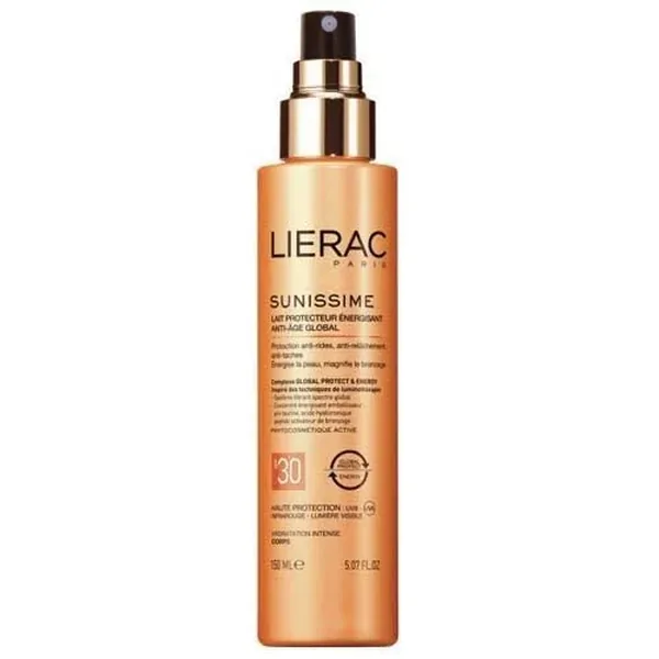 Lierac Sunissime Energizing Protective Milk Spf30 150ml