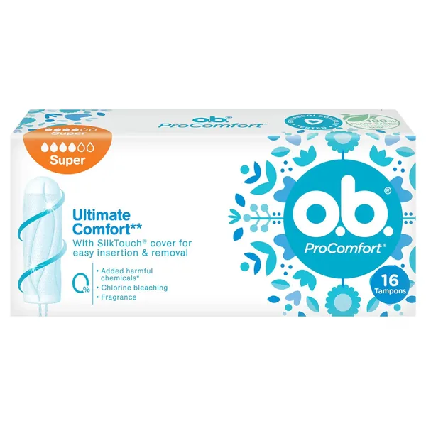 O.B Pro Comfort Super 16 Bumper - Ultra-Comfort Menstruationspflege 2
