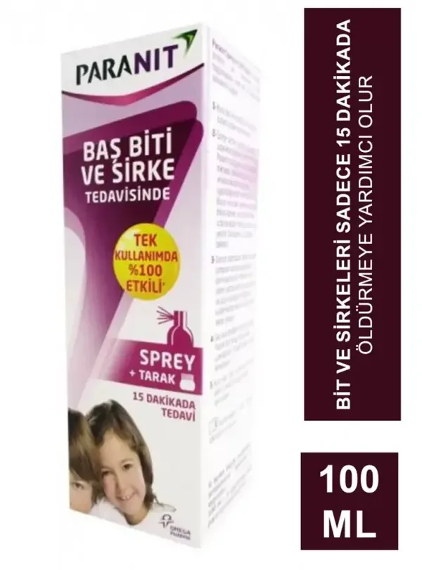 Paranit Sprey + Tarak 100 ml 3