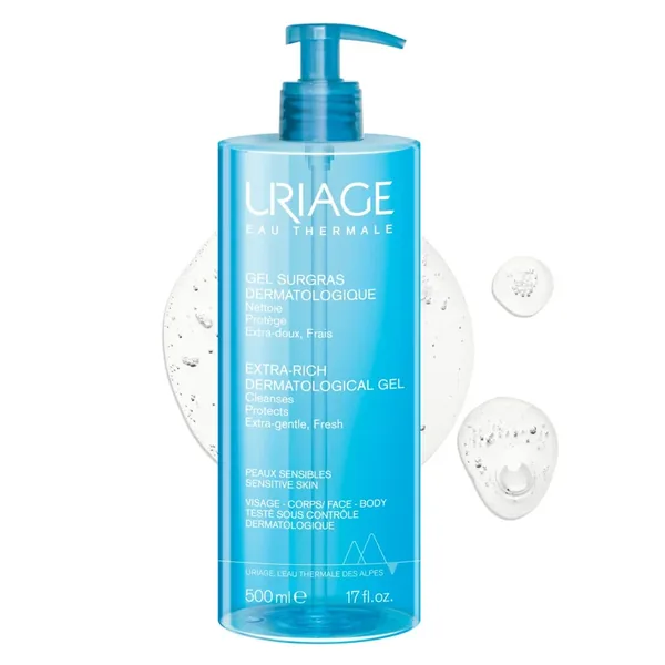 Uriage For Sensitive Skin Face and Body Gel 500 ml