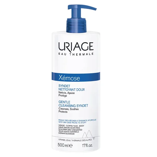 Uriage Xemose Face and Body Cleansing Gel 500 ml 2