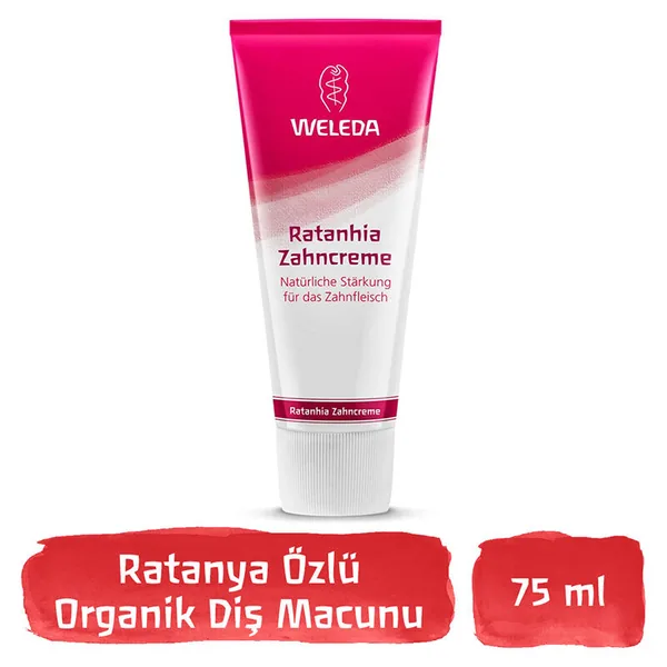 Weleda Rhatany Extract Organic Toothpaste 75 ml 2
