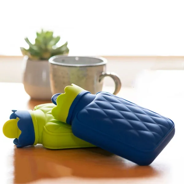 Fashy Termofor Silk Pocket Model Hot Water Bottle - Blue 0.35L 2
