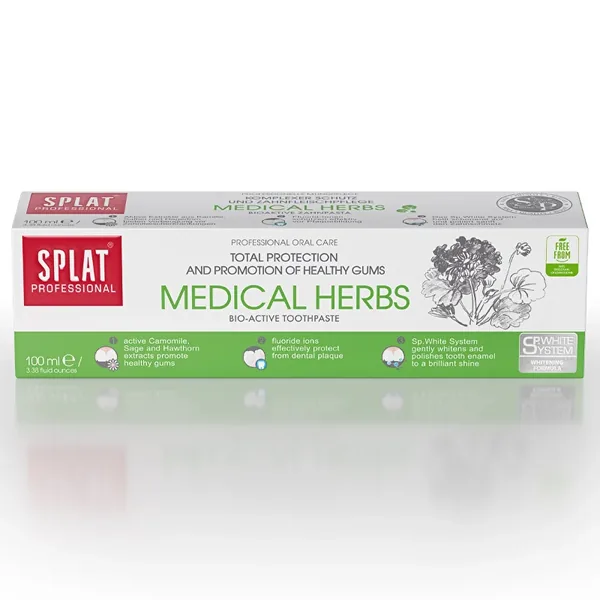 Obtenez un sourire sain avec Splat Medical Herps 100ml 4
