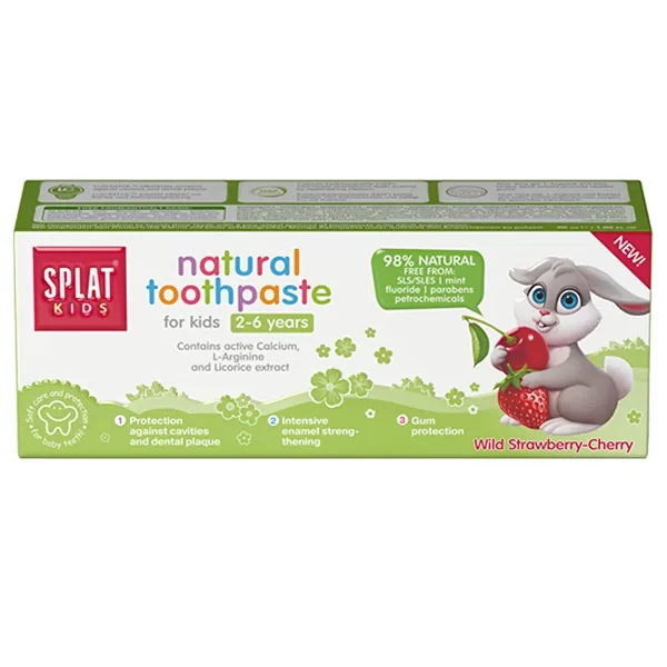 Schützen Sie Kinderzähne: Splat Fruity Ice Cream Zahnpasta 2 4