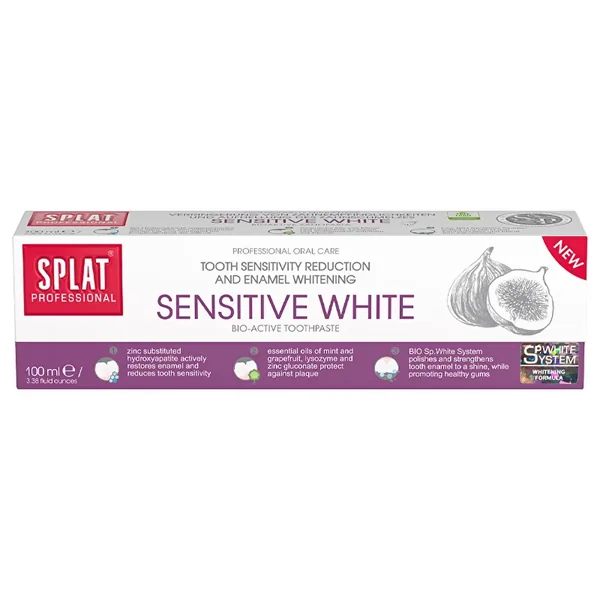 Splat Professional Sensitive White Sensitive Teeth Toothpaste 100 ml 4