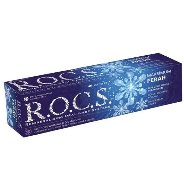 Rocs Maximum Fresh Anti-Bad Breath Toothpaste 75 ml 2