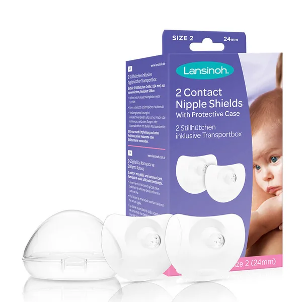 Lansinoh Nipple Shield 2x24mm 2