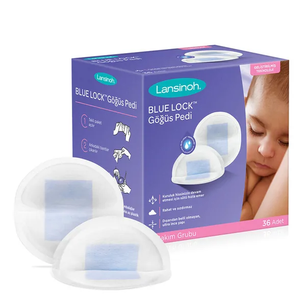 Lansinoh Blue Lock Breast Pad 36 pcs 4