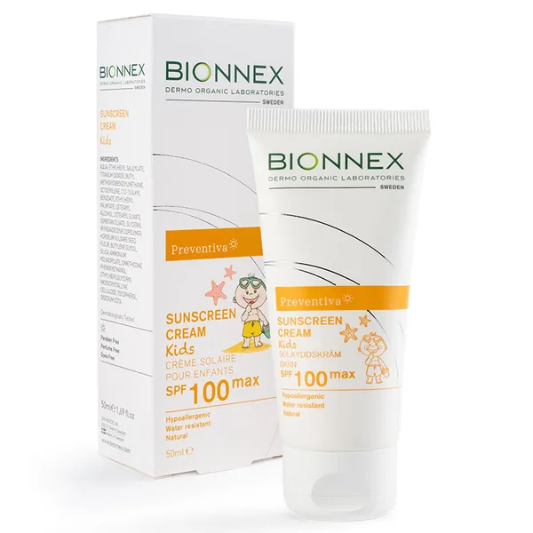احمِ بشرة طفلك: كريم Bionnex Preventiva Max Spf100 2