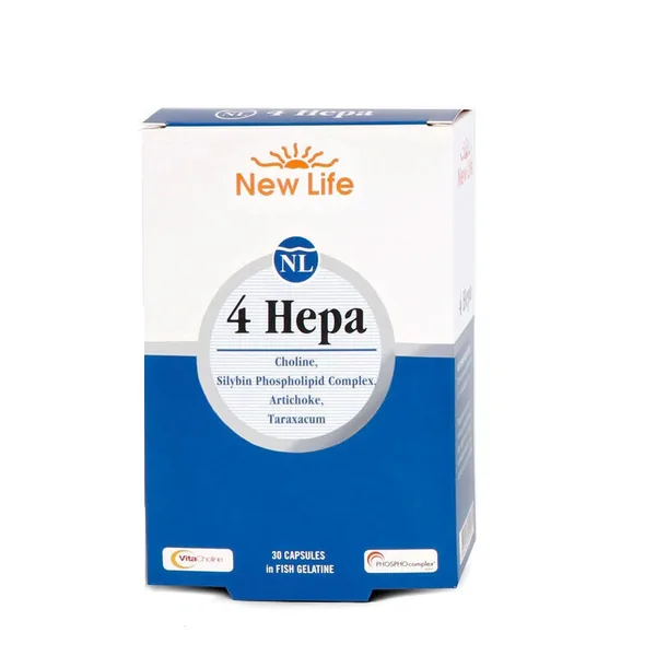 عزز صحة كبدك: New Life 4 Hepa لدعم إزالة السموم