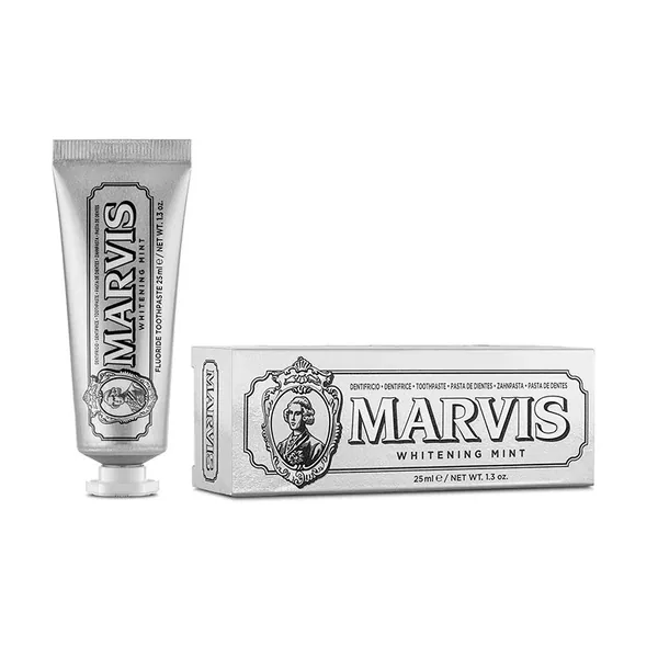 Erzielen Sie strahlend weiße Zähne mit Marvis Whitening Mint 2