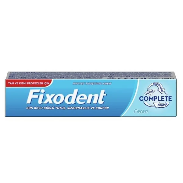 Erleben Sie sicheren Halt & Frische mit Fixodent Haftcreme