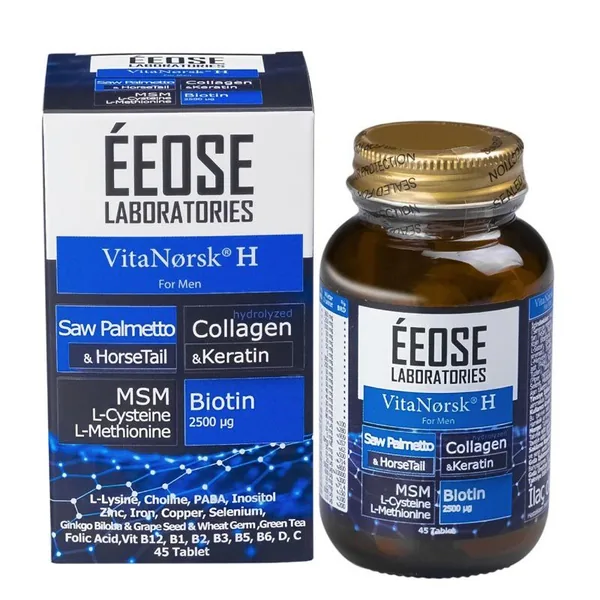 ادعم صحة شعر الرجال مع أقراص Eeose Collagen