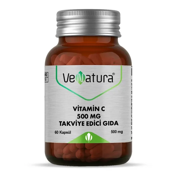 VeNatura Vitamin C 500 MG Dietary Supplement 60 Capsules 2