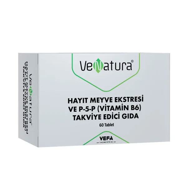 VeNatura Chasteberry Fruit Extract and P-5-P (Vitamin B6) 60 Tablet