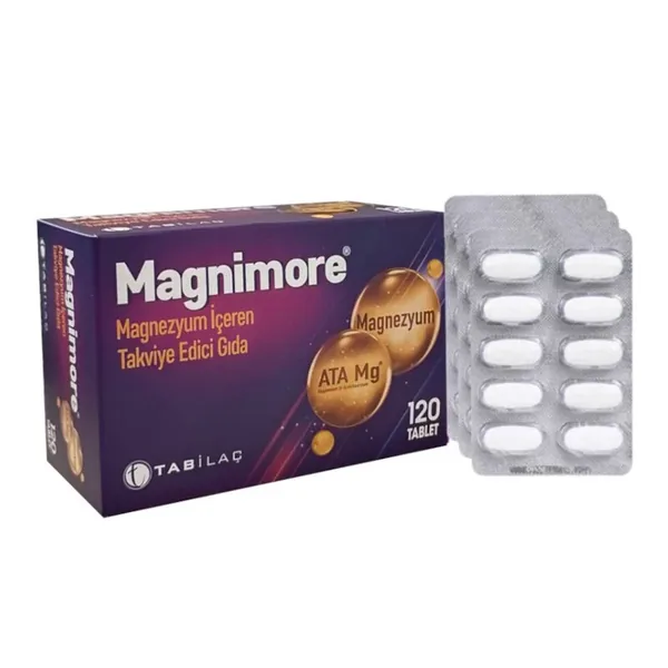 Улучшите самочувствие с Magnimore Магний 120 Таблеток 2