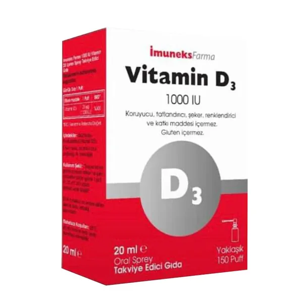 Renforcez vos os et votre immunité avec Imuneks Vitamine D3 2