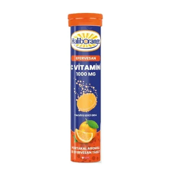 Vitamine C Effervescente Haliborange : Goût Orange & Facilit 2
