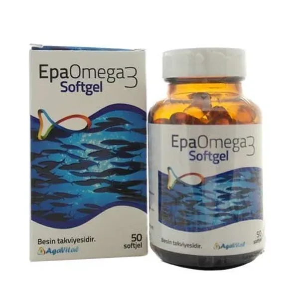 Agavital Epa Omega3 Softgel 50 Capsules 2