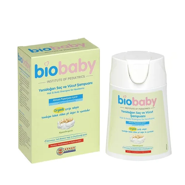 Protégez et hydratez la peau de bébé avec Biobaby Shampoing 2