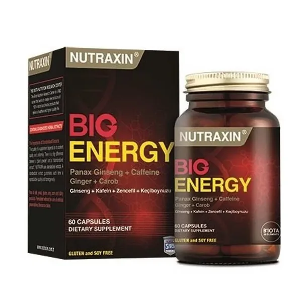Nutraxin Big Energy Dietary Supplement 60 Tablet 2