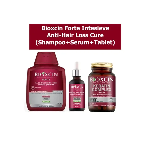 Bioxcin Forte Intense Hair Loss Care Kit 2