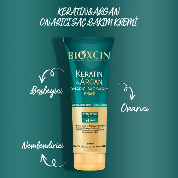 استعيدي حيوية شعرك: كريم Bioxcin بالكرياتين والأرغان 2