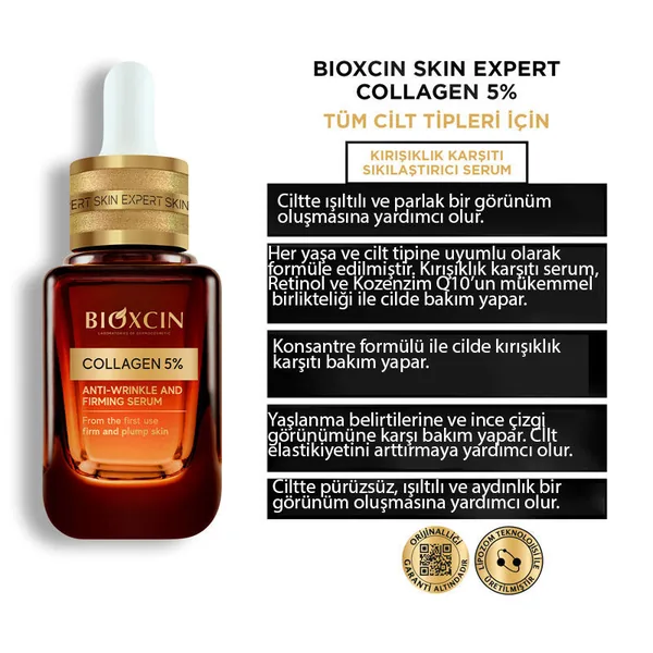 Разгладьте морщины, укрепите кожу с Bioxcin Коллаген 5% 4