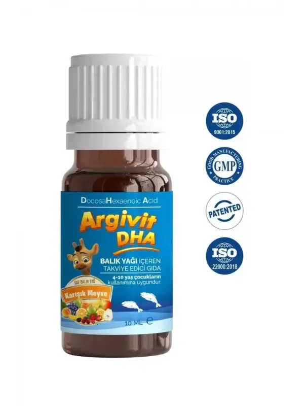 Argivit DHA Damla 10ml 3