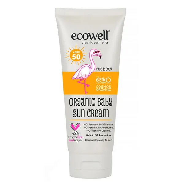 Ecowell Bio Baby Sonnencreme SPF 50 - Sanft 110g