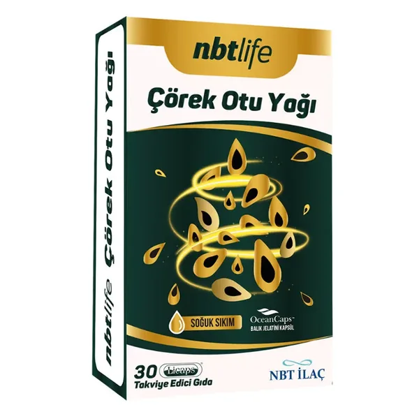 ادعم صحتك مع Nbt Life مكمل زيت حبة البركة 30 كبسولة 2