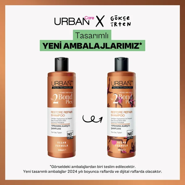 Réparez & Renforcez: Shampoing Urban Care Bond Plex au Miel 2