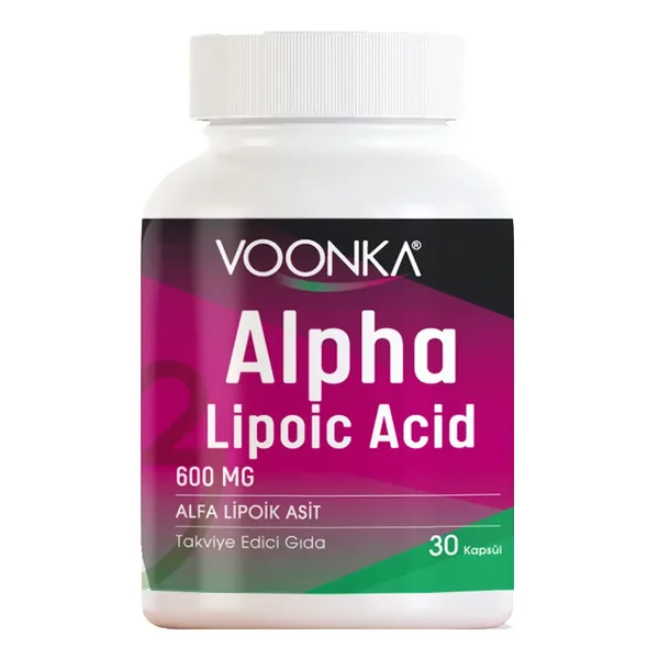 Омолотите организм: Voonka Alpha Lipoic Acid 600mg для энерг 2