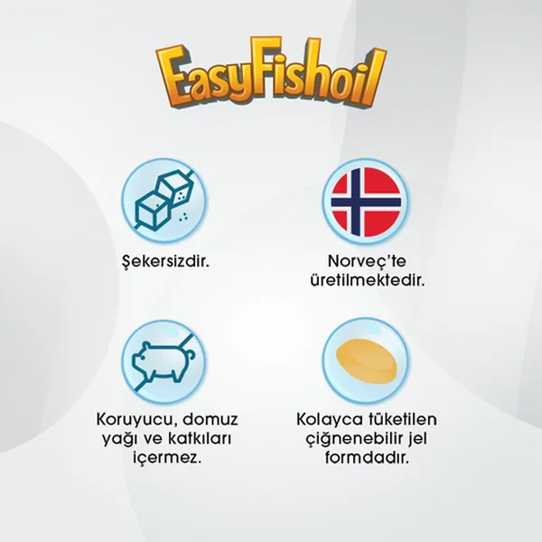 Verbessern Sie Gehirn & Immunsystem mit Easy Fish Oil 4