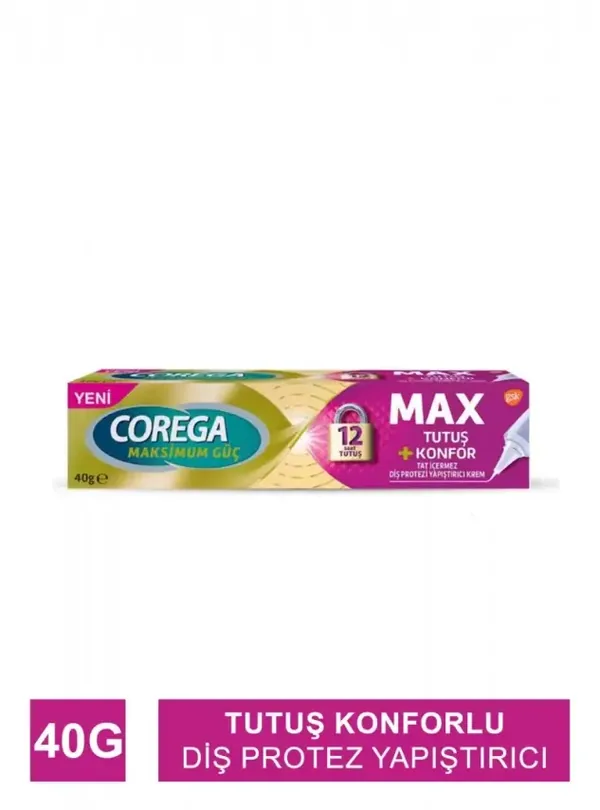 Corega Denture Adhesive Cream Pillow Comfort 40 gr 2