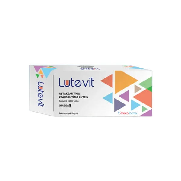 Lutevit Omega 3 Food Supplement 30 Soft Capsules 2