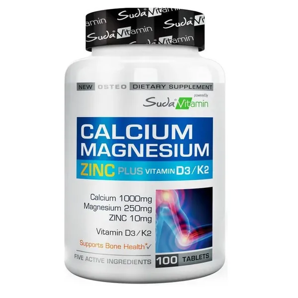 Stärken Sie Knochen & Muskeln: Suda Vitamin Calcium Magnesiu 2