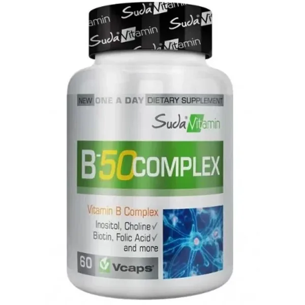 Suda Vitamin B-50 Complex 60 Herbal Capsule 2