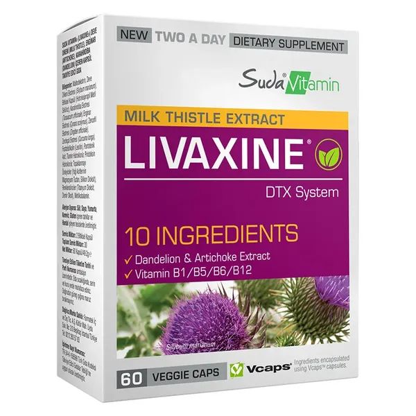 Unterstützen Sie Ihre Leber: Suda Vitamin Livaxine Kapseln 2