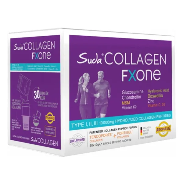 Suda Collagen Fxone Unflavored Food Supplement 30 x 12 gr 2