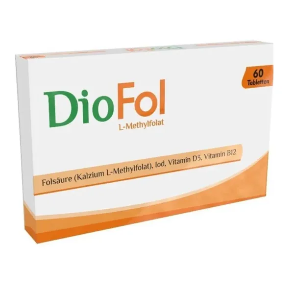 Поддержите здоровье с Diofol Folic Acid и витамином D3 2