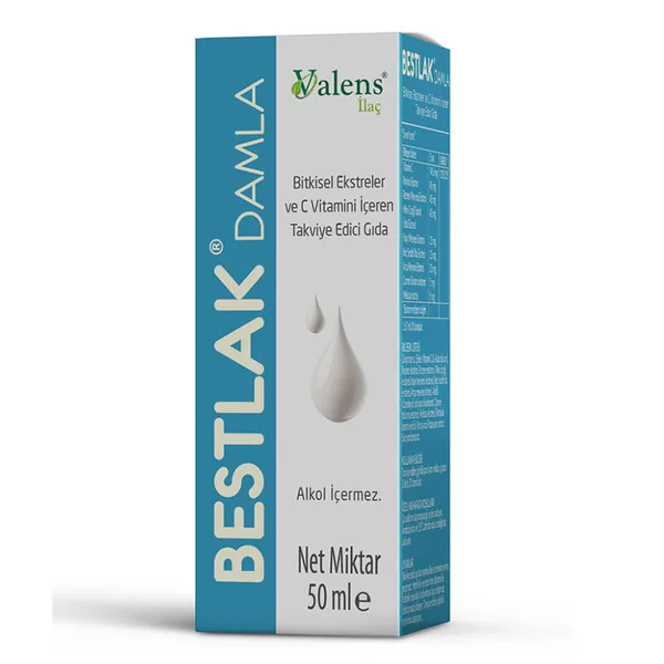 Bestlak Food Supplement Containing Herbal Extracts 50 ml