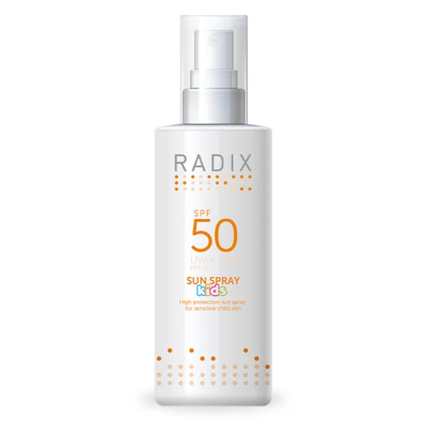 احمي بشرة طفلك: بخاخ Radix Spf50 Sun Spray Kids
