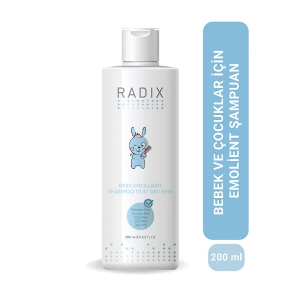 Verleihen Sie Glanz: Radix Emollient Shampoo für Babys 200ml 2