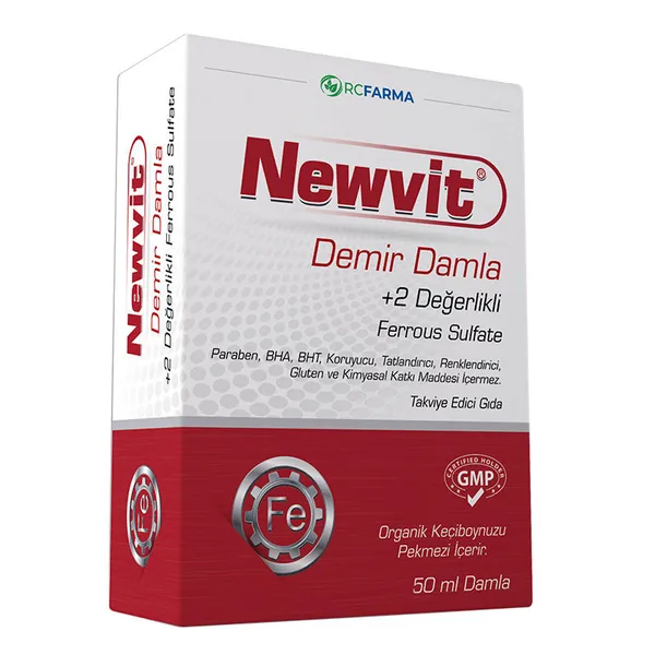 Vitalität steigern: Newvit Eisen Tropfen 50 ml für Ihr Wohlb