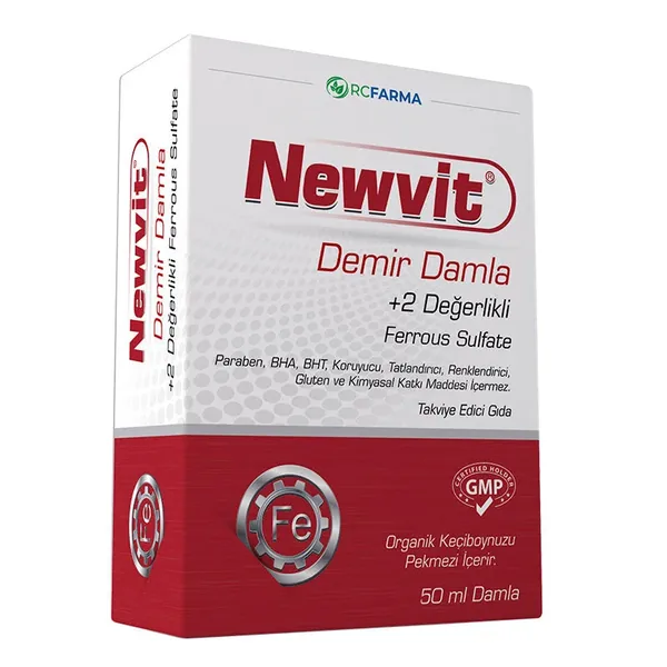 Vitalität steigern: Newvit Eisen Tropfen 50 ml für Ihr Wohlb 2