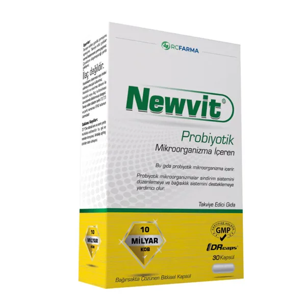 Unterstützen Sie Ihre Verdauung mit Newvit Probiotikum